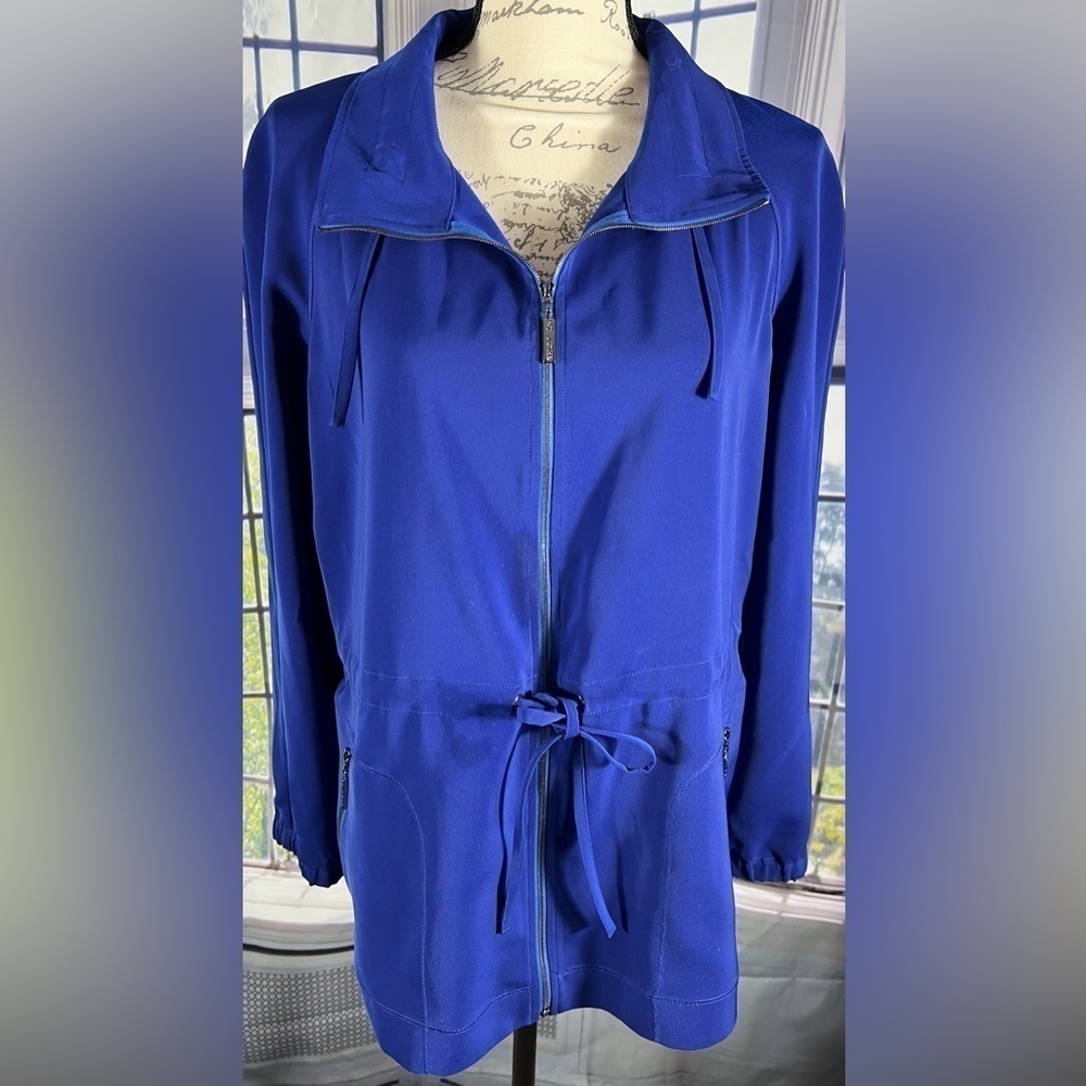 St John Size M Royal Blue Casual Jacket Size M